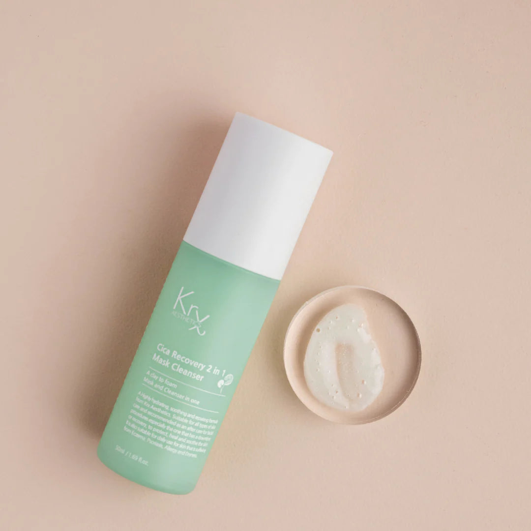 Krx Cica Recovery 2 in 1 Cleanser Mask
