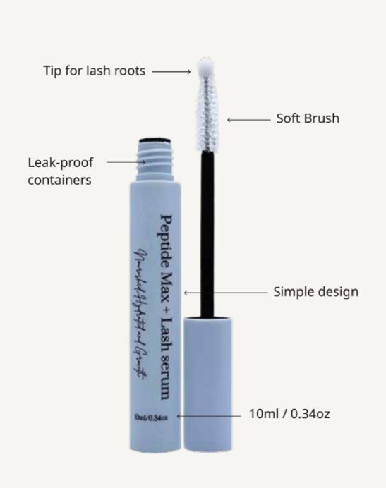 Peptide Max+ Lash Serum